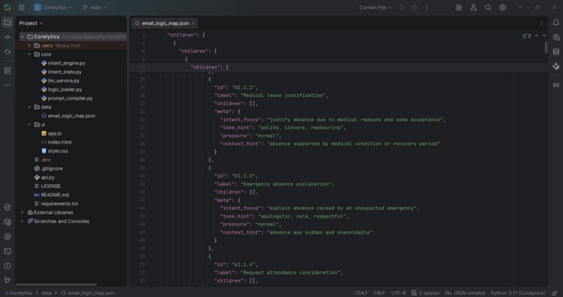 Corelytics – screenshot 2