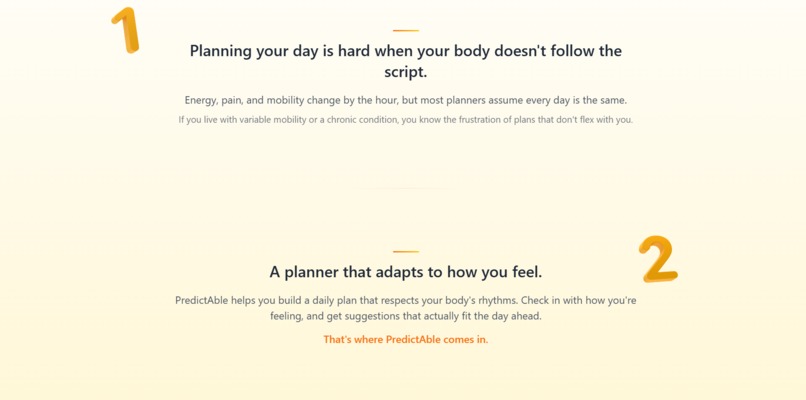 PredictAble – screenshot 1