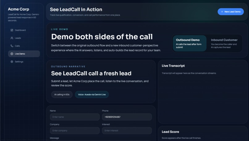 LeadCall – screenshot 4