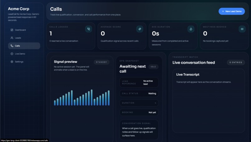 LeadCall – screenshot 3