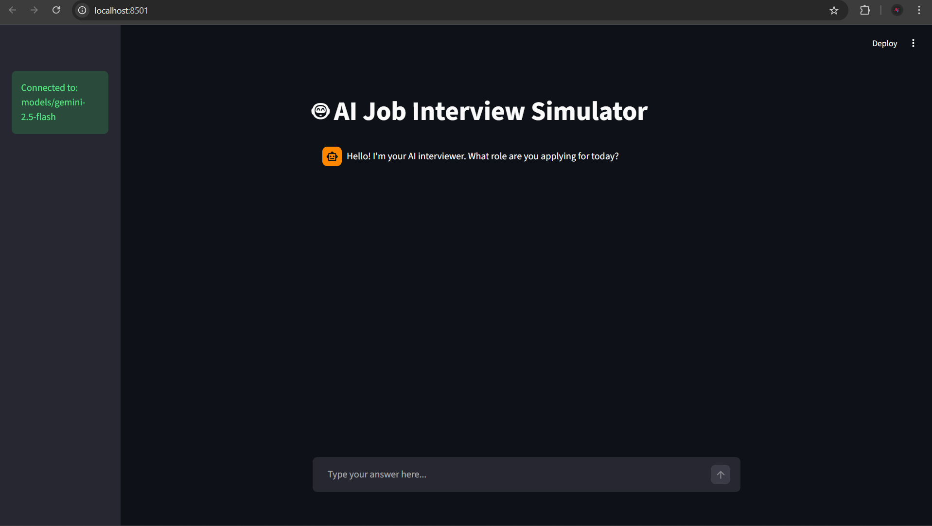 AI Interview Simulator | Devpost