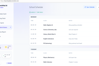 LaunchPad AI: Your Elite Voice-Native School Success Coach