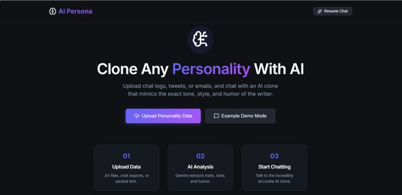 AIPersonalityChatbot – screenshot 1