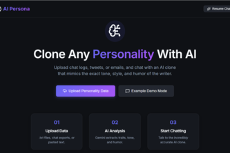 AIPersonalityChatbot