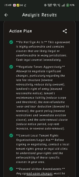Legal Guard AI – screenshot 3