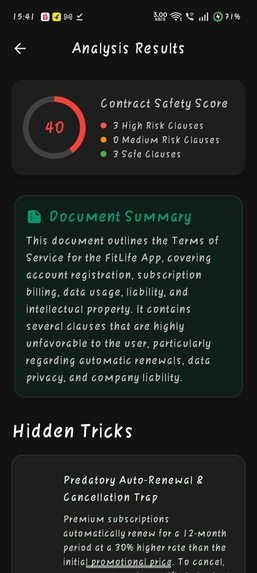 Legal Guard AI – screenshot 4