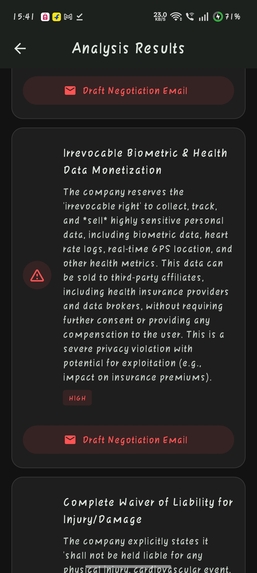 Legal Guard AI – screenshot 5