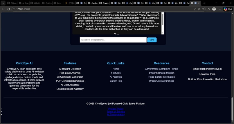 CivicEye AI  – screenshot 1