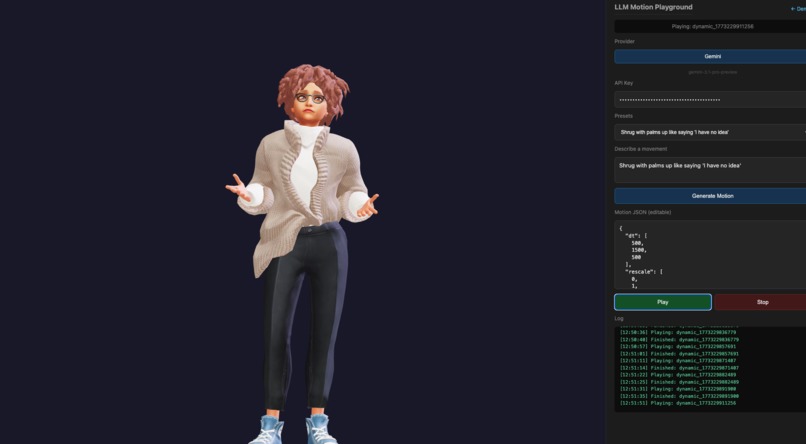 motion-engine – screenshot 3