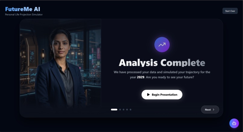 FutureMe AI – Personal Life Projection Simulator – screenshot 12