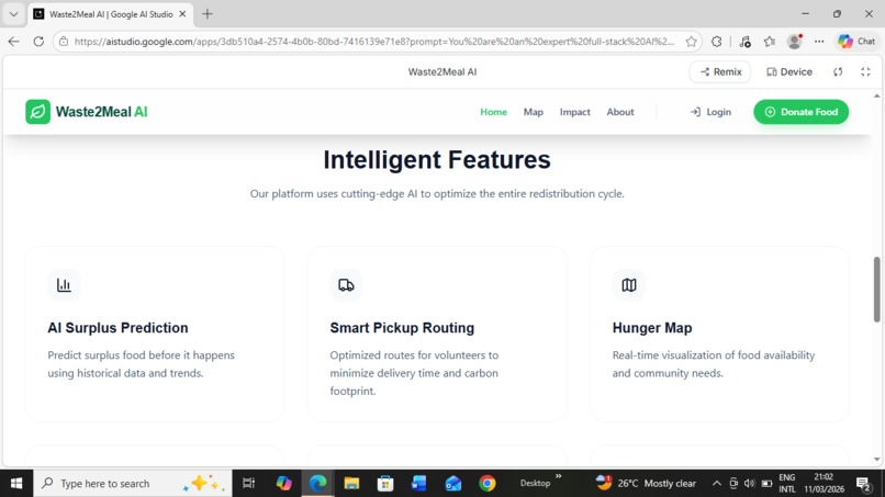 Waste2Meal AI – screenshot 3
