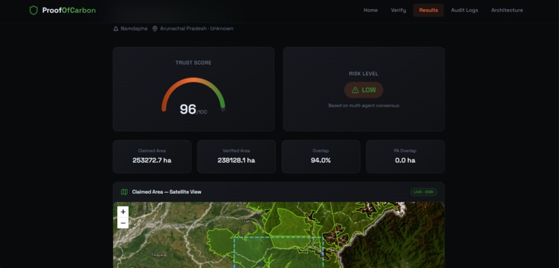 Proof of Carbon  – screenshot 2