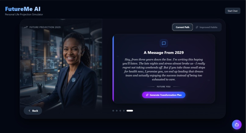 FutureMe AI – Personal Life Projection Simulator – screenshot 19
