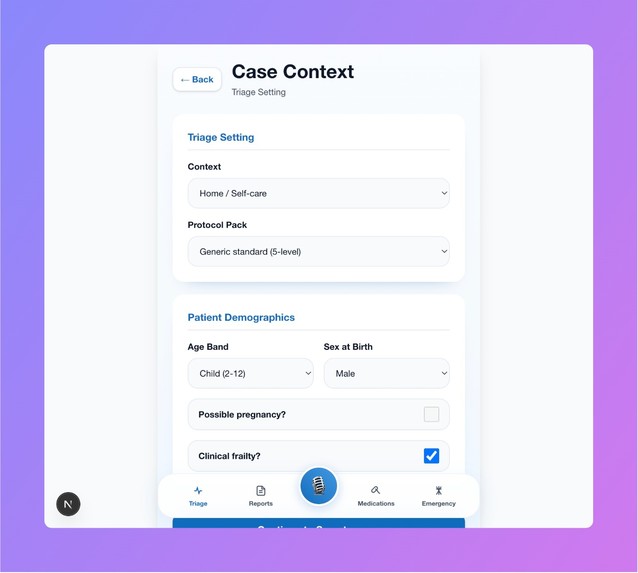 NovaTriage – screenshot 2