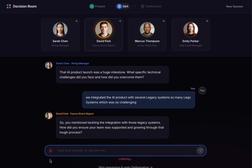 Decision Room – screenshot 1