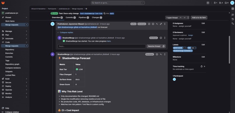 ShadowMerge: Predict Merge Impact – screenshot 9