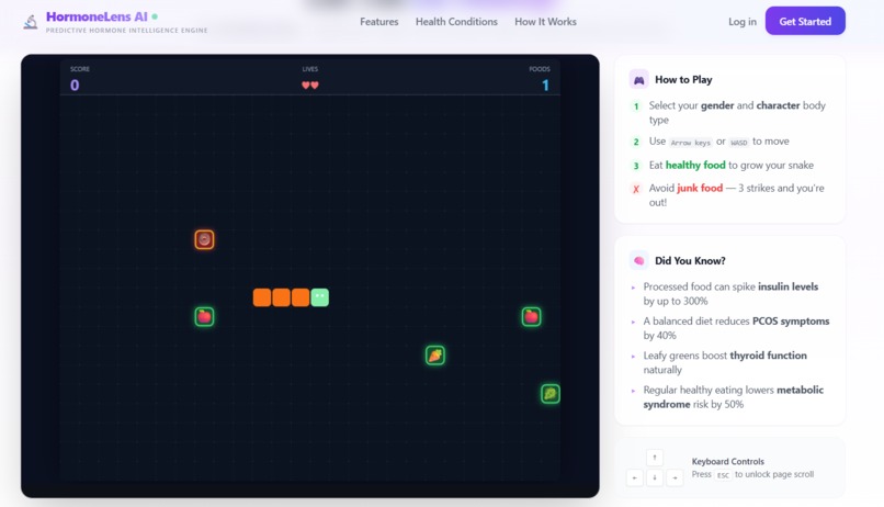 HormoneLens – screenshot 2