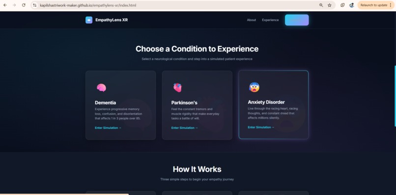 EmpathyLens XR – screenshot 2
