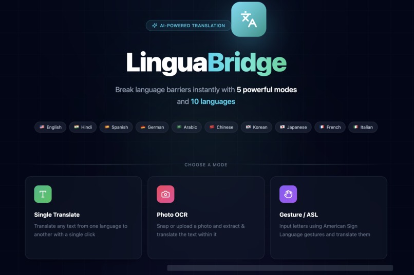 LinguaBridge  – screenshot 1