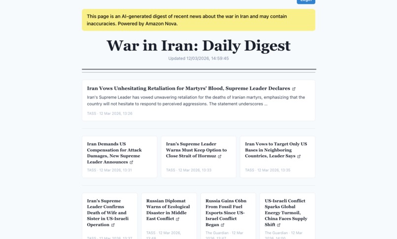 NewsWatcher – screenshot 1