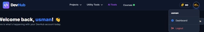 DevHub – screenshot 1
