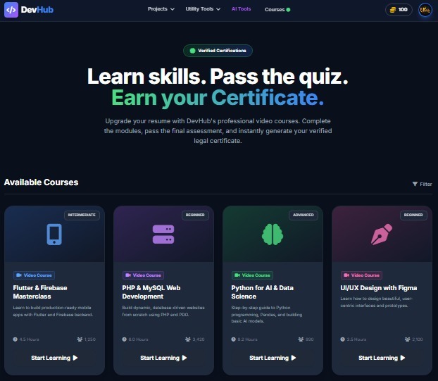 DevHub – screenshot 10