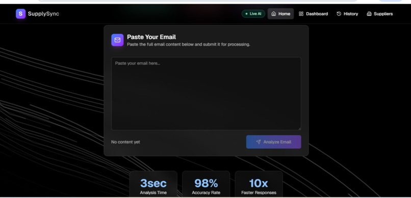 SupplySync – screenshot 2