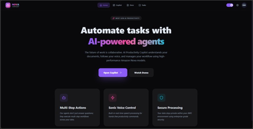 AI-Productivity-Copilot – screenshot 1
