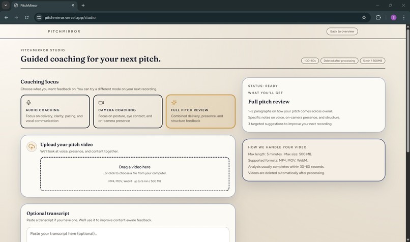 PitchMirror – screenshot 4