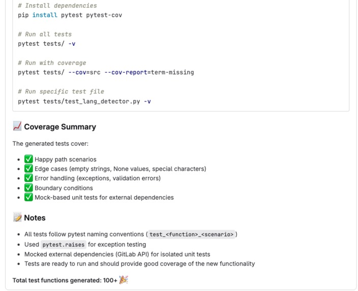 testforge-agent – screenshot 1