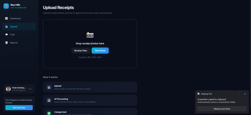 Blue Hills Tax Automator – screenshot 3