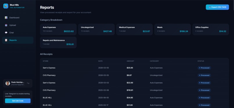 Blue Hills Tax Automator – screenshot 4