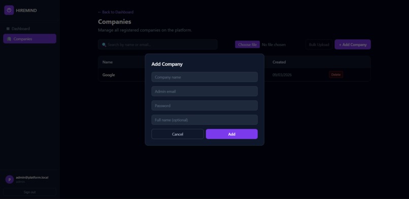HireMind AI – screenshot 3
