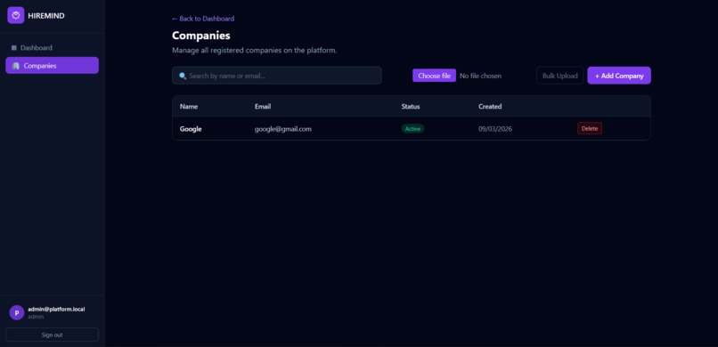 HireMind AI – screenshot 2
