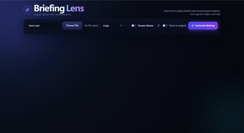 BriefingLens – screenshot 4