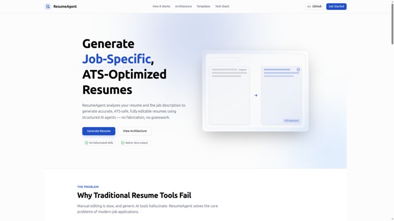 ResumeAgent – screenshot 1