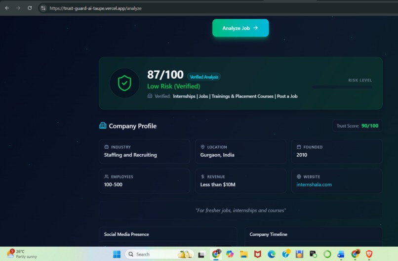 TrustGuard-AI – screenshot 2