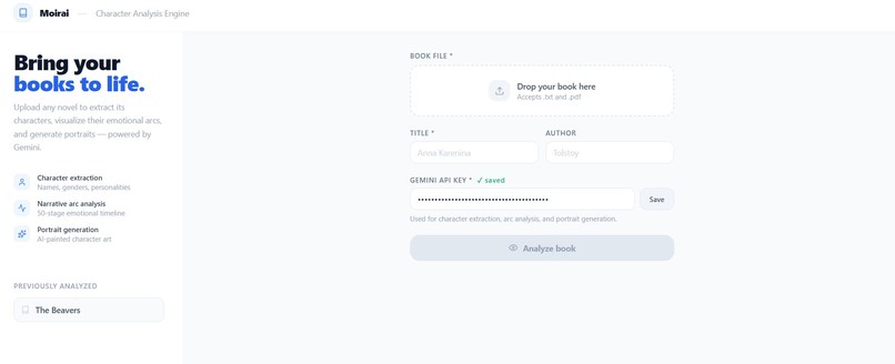 MOIRAI – screenshot 2