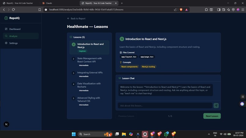 RepoIQ – screenshot 3