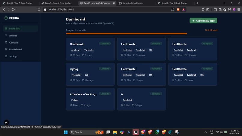 RepoIQ – screenshot 5