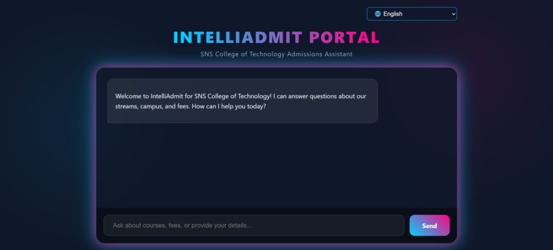 IntelliAdmit - AI-Powered Admission Automation – screenshot 1