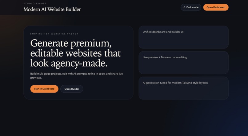 Studio Forge – screenshot 2