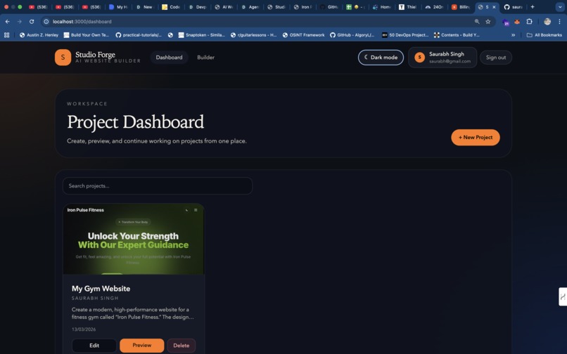Studio Forge – screenshot 3