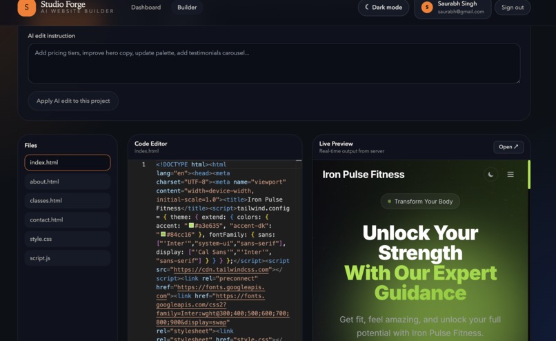 Studio Forge – screenshot 4