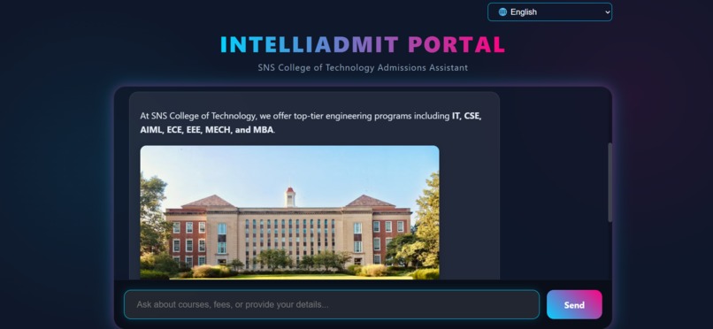 IntelliAdmit - AI-Powered Admission Automation – screenshot 3