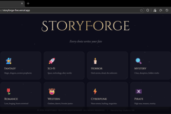 StoryForge — AI Branching Story Agent