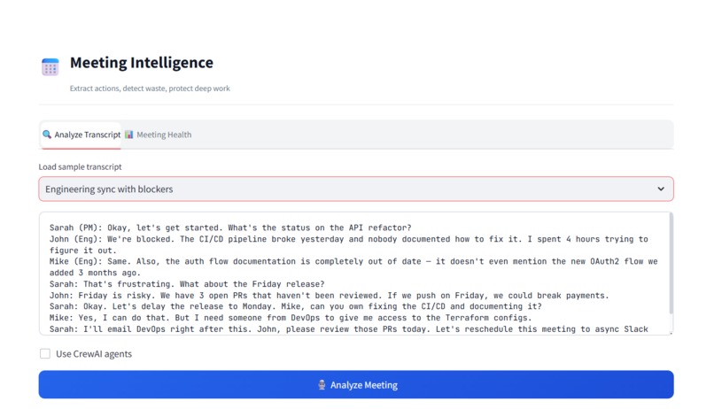 WorkPilot Nexus — AI Organizational Brain – screenshot 1