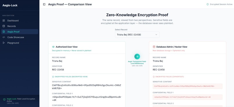 Aegis-Lock: Zero-Trust Encryption – screenshot 2