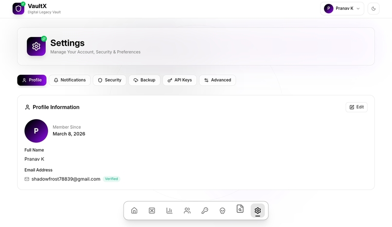 VaultX – screenshot 8