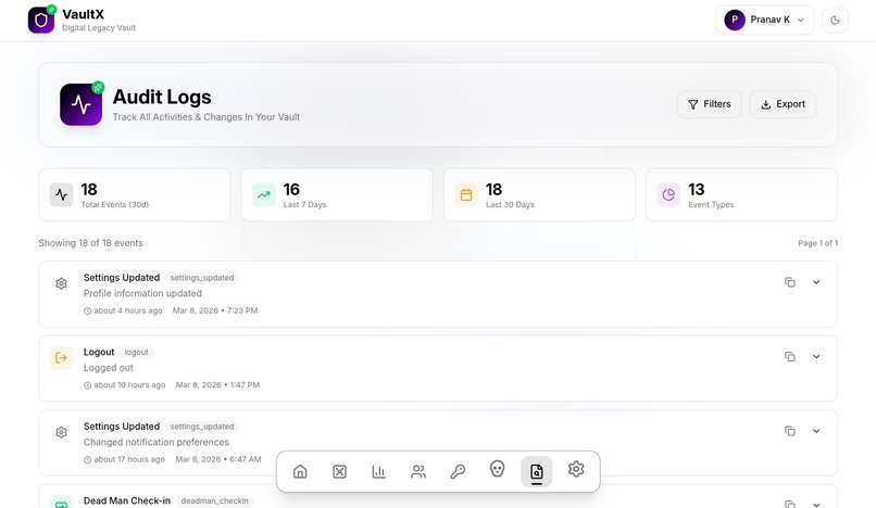 VaultX – screenshot 7